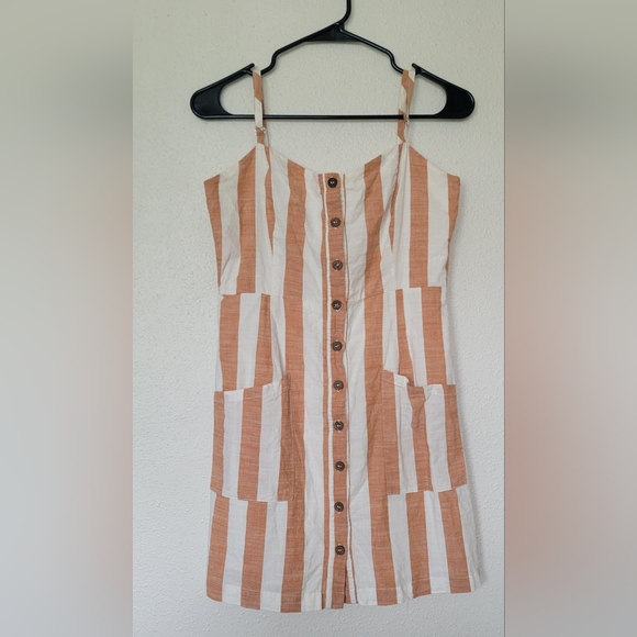 FOREVER 21 striped summer dress size large. - Picture 7 of 9